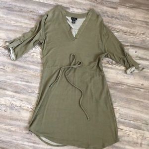 Soft green dress